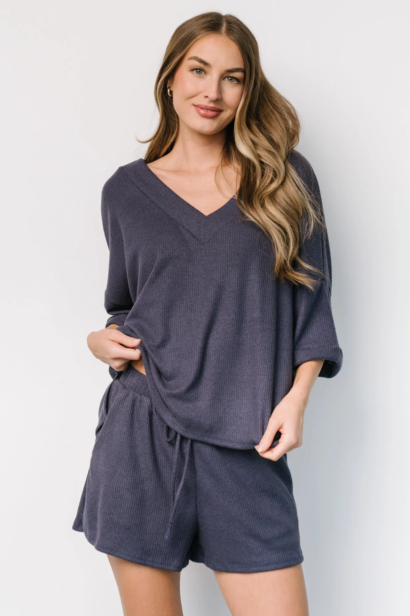 Chicago Lounge Top | Navy