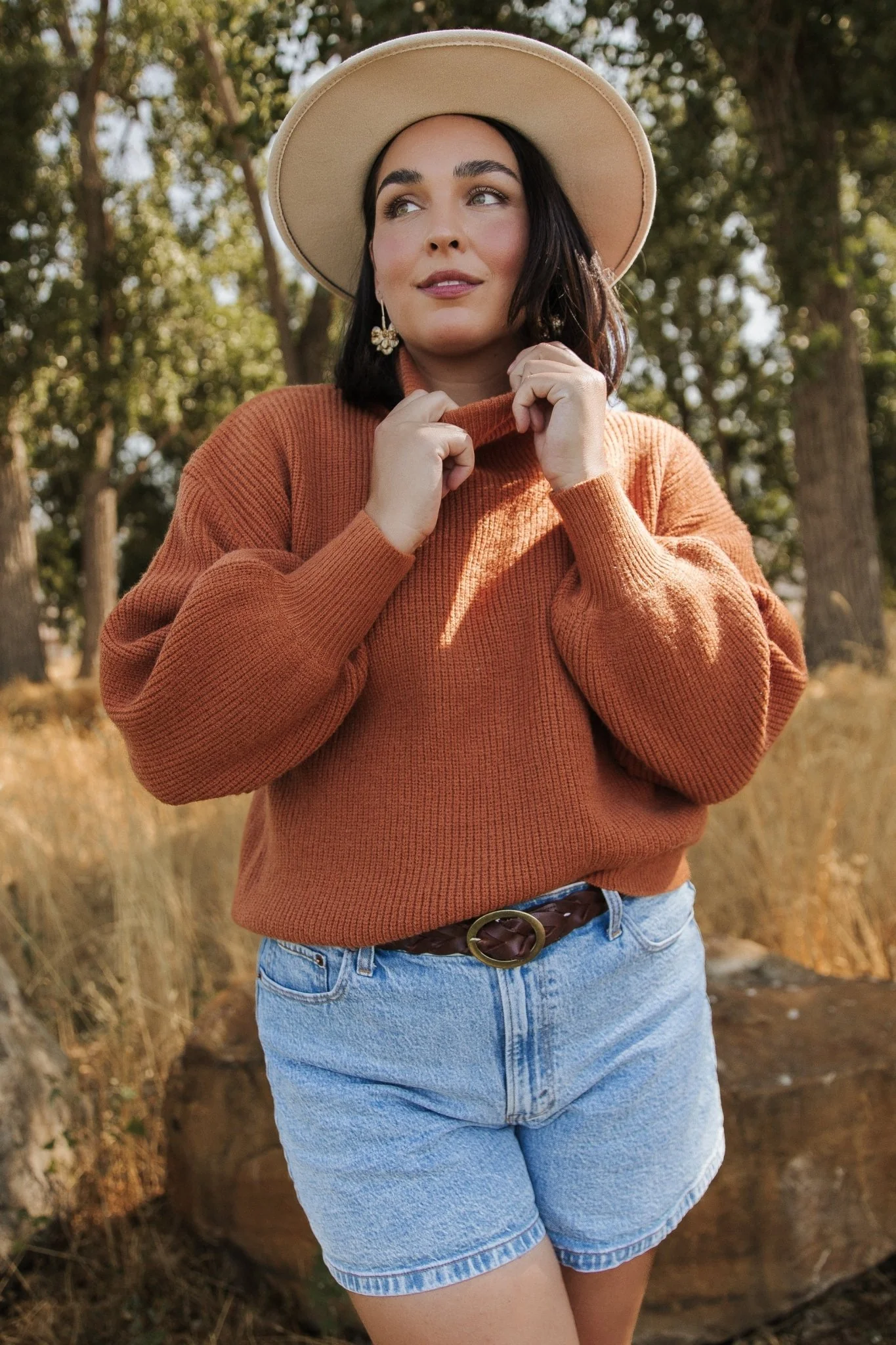 Malcolm Turtleneck Sweater | Spice