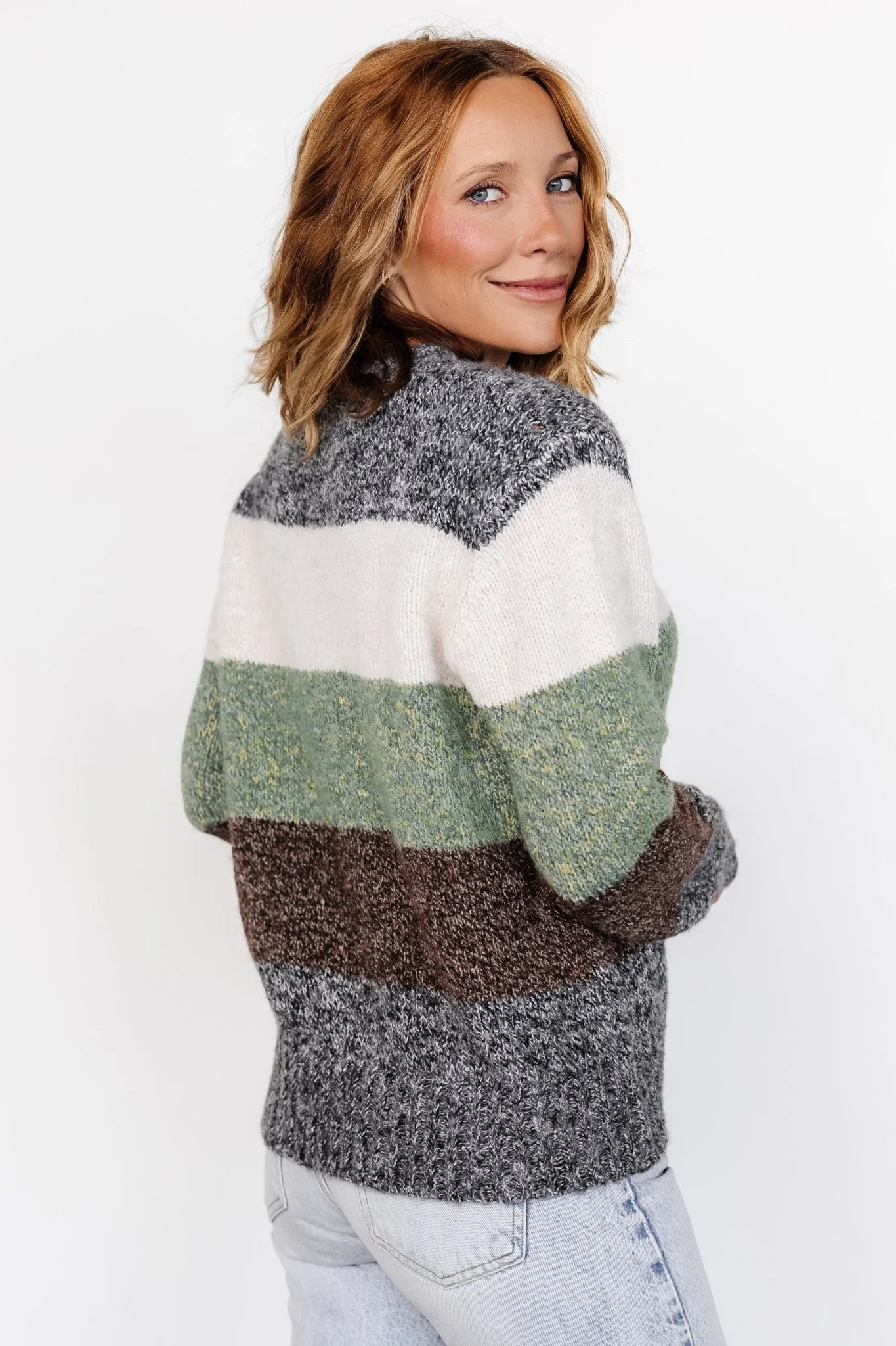 Ledger Sweater | Multi Stripe